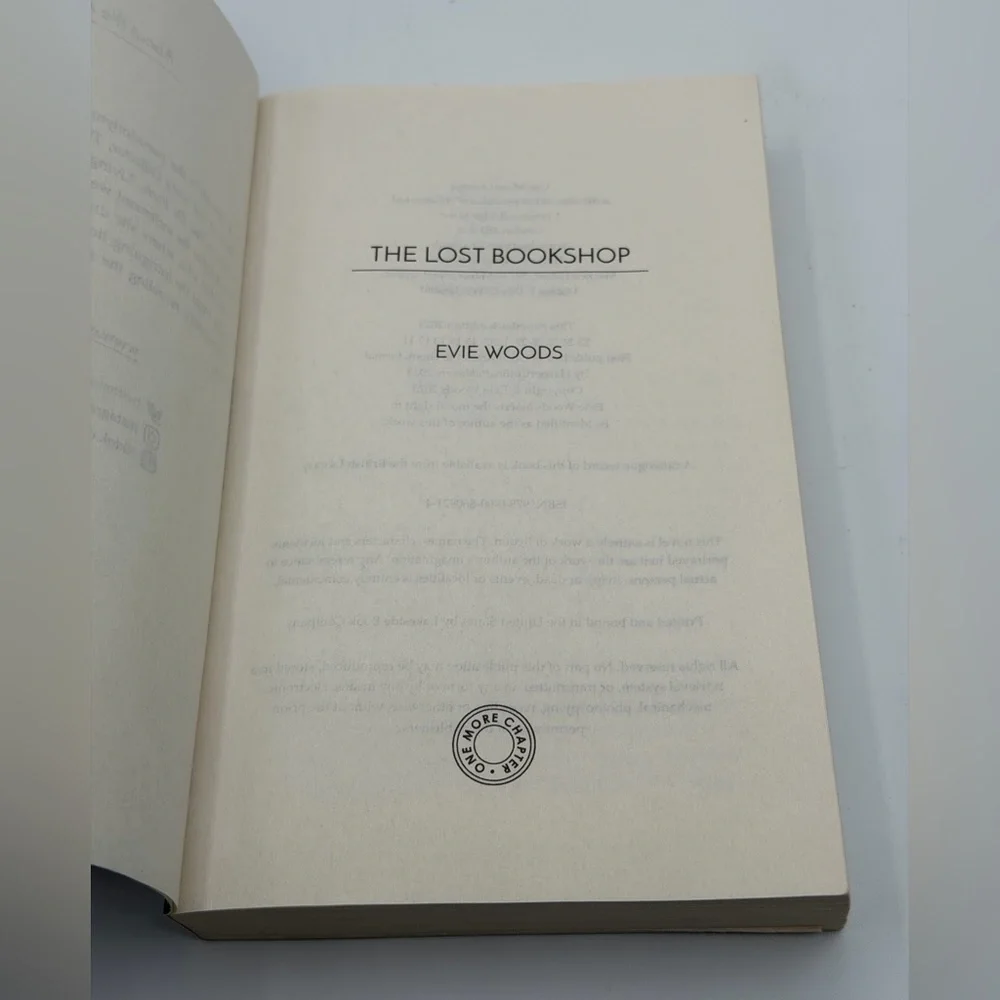 The Lost Bookshop By Evie Woods (Paperback, 2023)
